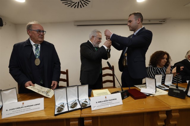 Santalices, nomeado cabaleiro da Orde Serenísima da Alquitara na Festa da Augardente de Portomarín